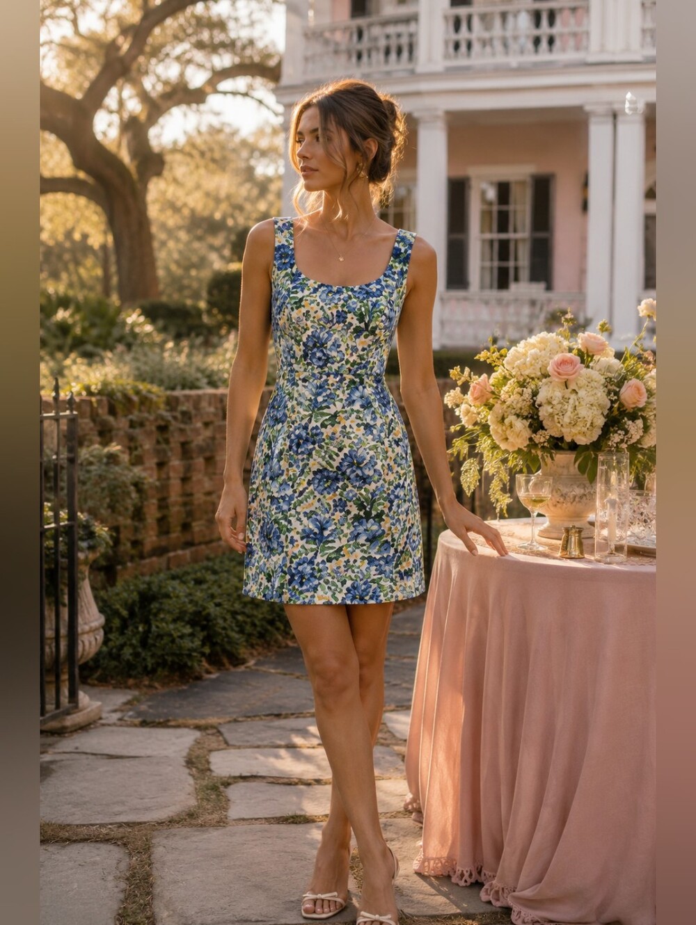 Yoana Baraschi Anthropologie Bleecker floral dress